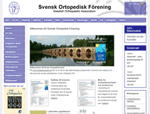 Tablet Screenshot of ortopedi.se